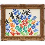 HENRI MATISSE 'La Gerbe', original lithograph from the 1954 edtion after Matisse's cut outs, printed