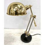 DESK LAMP, French Art Deco style, 45cm x 16cm.