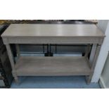 OKA CASTELLAU CONSOLE TABLE, 110cm x 35cm x 82cm H.