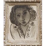 HENRI MATISSE 'Portrait of a Young Woman i1', 1943, collotype, edition 950, printed by Fabiani,