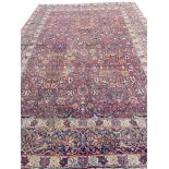 ANTIQUE TABRIZ HAJI JALLILY CARPET, 320cm x 220cm.