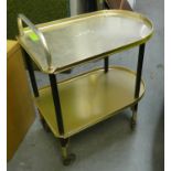 FOLTROY QUICKFOR DRINKS TROLLEY, 62cm x 38cm x 76cm, vintage English.