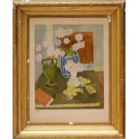 HENRI MATISSE 'Nature morte', rare off set lithograph on arches paper, 1933, publishers dry stamp,
