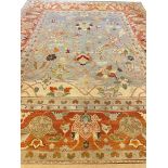 FINE BAKSHAISH DESIGN SOUMAK CARPET, 285cm x 235cm.