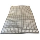 SWEDISH DESIGN FLATWEAVE CARPET, 286cm x 190cm.