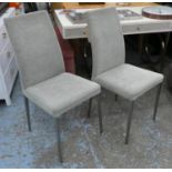 BO CONCEPT SIDE CHAIRS, a pair, 98cm H. (2)