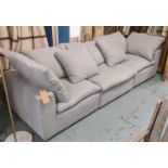 ANDREW MARTIN TRUMAN SECTIONAL SOFA, 285cm W, Romo Unara fabric upholstered.