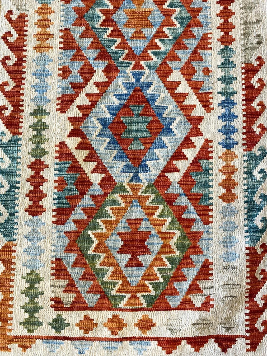 ANATOLIAN KILIM RUNNER, 295cm x 77cm. - Image 2 of 2