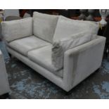 GALLERY INTERIORS MURANO SOFA, 180cm W, Designers Guild upholstery.