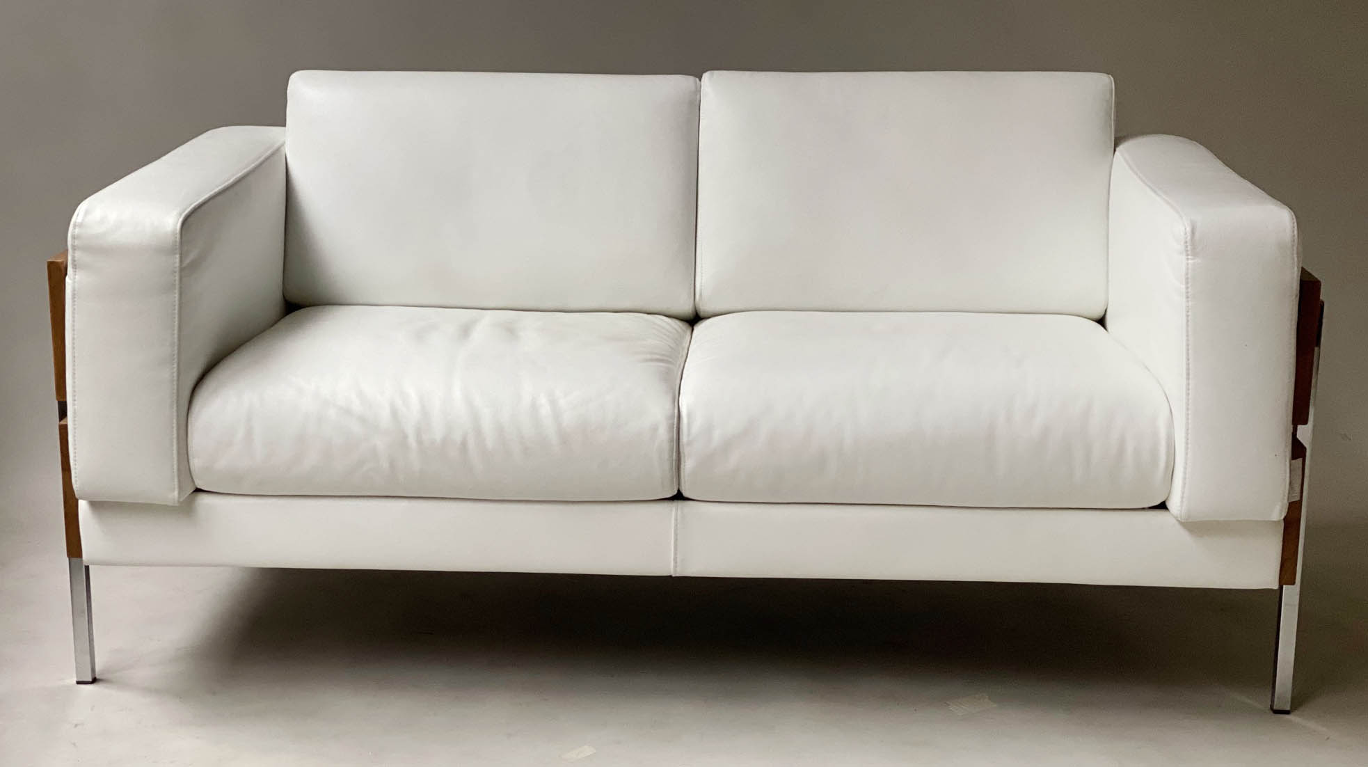 FORUM SOFAS, a pair, 152cm W, Habitat by Robin Day (for Mille. Tom Dixon), early 21st century, in