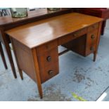 DESK, 122cm x 63.5cm x 75cm, vintage, mid 20th century.