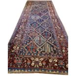 ANTIQUE NORTH WEST PERSIAN CARPET, 545cm x 200cm.