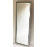 LINLEY FAUX SHAGREEN MIRROR, by David Linley, 220cm H x 80cm.