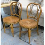 BLOOMINGVILLE JULIETTA RATTAN CHAIRS, two, 86cm H. (2)