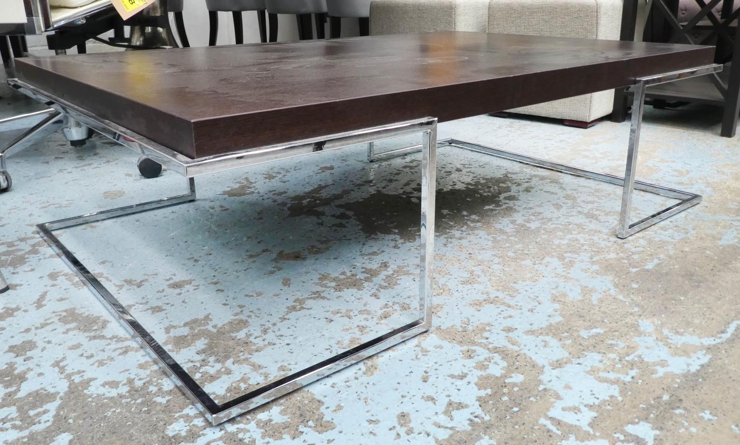LOW TABLE, 83cm x 124cm x 36cm, contemporary design. - Image 2 of 6
