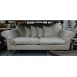 WESLEY BARREL SOFA, 195cm W.