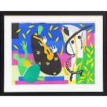 HENRI MATISSE 'Tristesse du Roi', original lithograph from the 1954 edition after Matisse's cut-