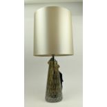 PORTA ROMANA TABLE LAMP, 65cm H, with shade, comes with original dust bag.