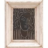 HENRI MATISSE 'Teeny', 1959, linocut, signed in the plate, 30cm x 20cm, framed and glazed. (