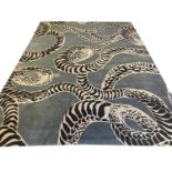 THE RUG COMPANY, 365cm x 275cm, 'Serpent' by Kelly Wearstler.