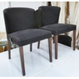 HABITAT DINING CHAIRS, a set of eight, 82cm H. (8)