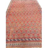 ANTIQUE QASHQAI CARPET, 320cm x 200cm.