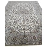 FINE PERSIAN ISFAHAN DESIGN CARPET, 405cm x 293cm.