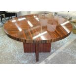 MACASSAR DINING TABLE, 137cm x 77cm.