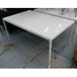 AFTER RICHARD SCHULTZ 1966 STYLE DINING TABLE, 152cm x 96cm x 67.