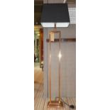 COACH HOUSE FLOOR LAMP, 160cm H, with shade.