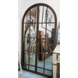 ARCHITECTURAL GARDEN MIRROR, 170cm x 90cm gated design.