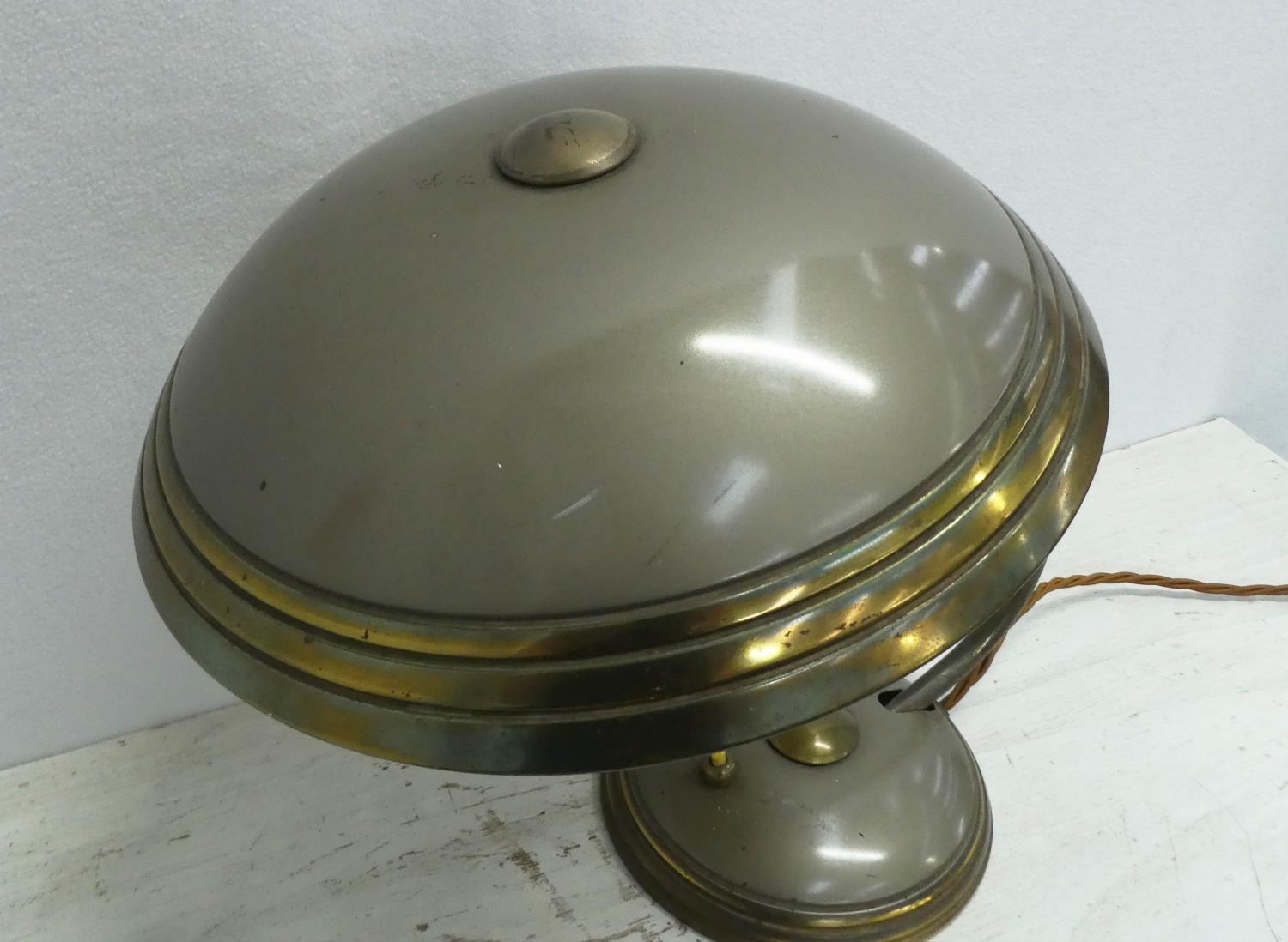 HELO LEUCHTEN DESK LAMP, 36cm H, vintage 1950's. - Image 3 of 6