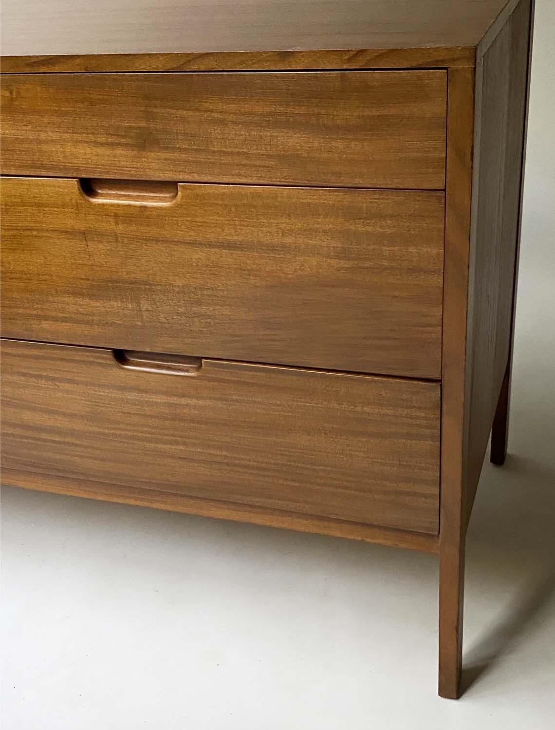 CHEST, 1970's with six short drawers, 123cm x 51cm x 71cm H. - Image 4 of 4