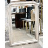 LOUIS PHILIPPE MIRROR, silvered frame.