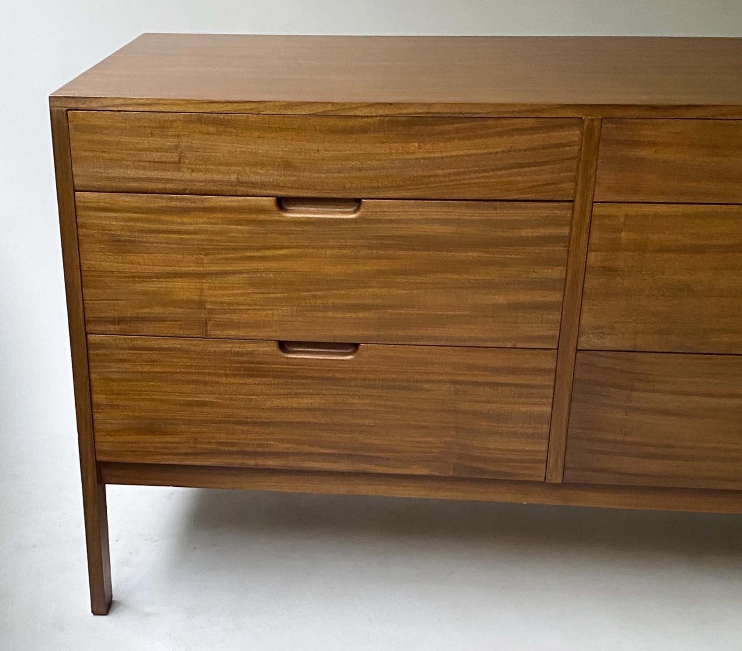 CHEST, 1970's with six short drawers, 123cm x 51cm x 71cm H. - Image 3 of 4