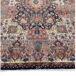 FINE PERSIAN MASHAD CARPET, 400cm x 300cm.