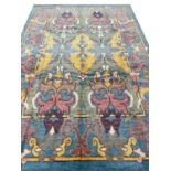 FINE VOYSEY DESIGN CARPET. 346cm x 240cm