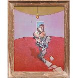 FRANCIS BACON 'George Dyer with Cord', 1966, lithograph, printed by Maeght, 35cm x 25cm.