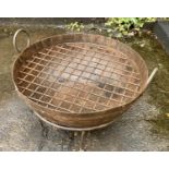 KADAI FIRE BOWL, Indian style, 47cm x 64cm.