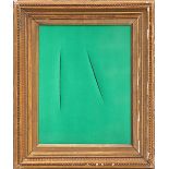 LUCIO FONTANA 'Concetto Spaziale', 1959, rare pochoir, published in Paris by San Lazzaro, XXe