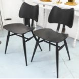 ERCOL BUTTERFLY CHAIRS, a set of five, by Lucian Ercolani, 90cm H (5)