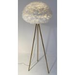 FEATHER CLOUD FLOOR LAMP, 170cm H.