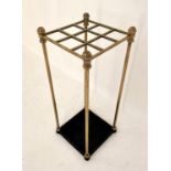 UMBRELLA STAND, 61cm x 25cm x 25cm, Victorian style.