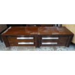 MALERBA SIDE CHESTS, a pair, 85cm x 52cm x 50cm. (2)