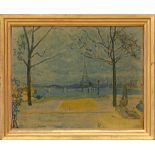 PIERRE BONNARD 'Paris', offset lithograph, signed in the plate, 45cm x 58cm, framed and glazed.