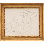 HENRI MATISSE 'Seated Woman B5', collotype, 1943, Edition 950, Martin Fabiani, 24cm x 30cm, framed