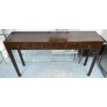 CONSOLE TABLE, 140cm x 32cm x 83cm, contemporary Oriental style.
