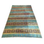 VINTAGE SWEDISH KILIM, 265cm x 161cm.