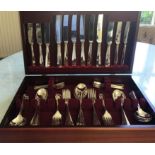 CUTLERY, Arthur Price Sheffield England Rattail silver plated, 60 piece, 8 place settings.