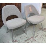 KNOLL SAARINEN EXECUTIVE CHAIRS, a pair, 78cm H, by Eero Saarinen. (2)